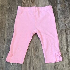 Jumping Beans Pink Baby Leggings